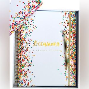 Memory Journal-Capture the Who What When and Where of Life’s Occasions!